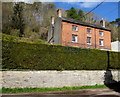 Three-storey house behind a hedge, Lower Lydbrook