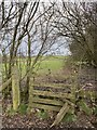 Stile and footpath