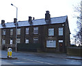 Terraced housing on the  B6379, Wyke