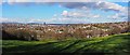 Sheffield city centre panorama