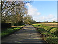 Heath Road heading towards Banham