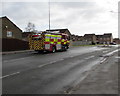 ST2481 : Fire engine, Willowbrook Drive, Cardiff by Jaggery