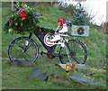 Christmas bike at Blairmore