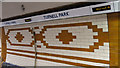 Tufnell Park tube station - ceramic tiles (2)