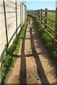 Coast path at Upton