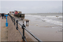 SJ3194 : Seafront at New Brighton by Bill Boaden