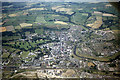 Aerial view - Newtown, Powys