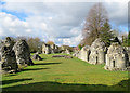 Thetford Priory: the ruined nave of the Priory Church