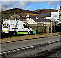 Rhondda Tunnel Society van in Treorchy