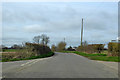 Road junction by Cutbush Farm