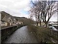 Upstream along the Rhondda River, Treorchy