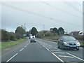 A432 Badminton Road nears Nibley under power lines