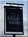 Sign for the Dusty Miller, Mirfield