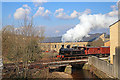 No. 85 and a demonstration freight train at Ingrow