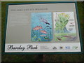 TL3608 : The Lake and its Wildlife Information Board by David Hillas