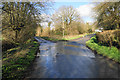 Road junction in Bury Green