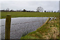 Water lying in field, North and South Lislea