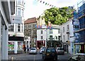 Looking towards Market Strand, Falmouth