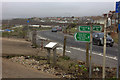 Vanguard Way signs at Bishopstone.