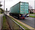 ST3091 : Dong Fang container in transit, Malpas Road, Newport by Jaggery