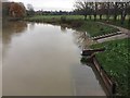 SP2965 : The river has risen a little, Warwick by Robin Stott