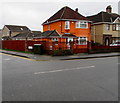 ST3387 : Orange house on a Newport corner by Jaggery