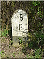 Old Milestone by the former A30, now a no through road