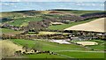 Pyecombe and the junction between the A23 and A273