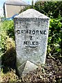 SW6330 : Old Milestone by the B3303 in Crowntown by Rosy Hanns
