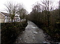 Downstream along the Rhondda River, Treorchy