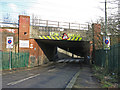 Low bridge carrying the WCML over Bunn