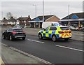 ST3090 : Emergency police car, Malpas Road, Newport by Jaggery