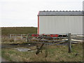 Barn and gate at Wester Whin