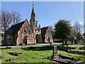 SK4937 : Stapleford Cemetery Chapel and Mortuary by Andrew Abbott