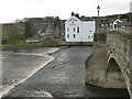 NY8464 : Old Haydon Bridge and weir by Stephen Craven