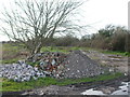 Rubble on the track