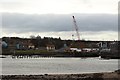 NT9952 : Jetty replacement works, Port of Berwick by Graham Robson