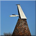 TQ8744 : Cowl of Oast House at Malthouse Farm by Oast House Archive