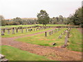 Roxburgh  Cemetery from  Borders  Abbeys  Way