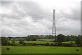 Pylon in field