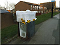 Sealed bin, Upper Town Street, Bramley