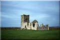 SU0210 : The ruins of Knowlton Church near Cranborne by Colin Park