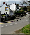 Warning sign - Patrol/Hebryngwr, Manselfield Road, Murton 