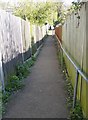 Path to Monks Close, Faversham