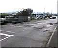 East across Oldends Level Crossing, Stonehouse