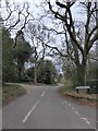 Roadsign in Highercombe Road