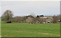 Field and houses at Eldmire