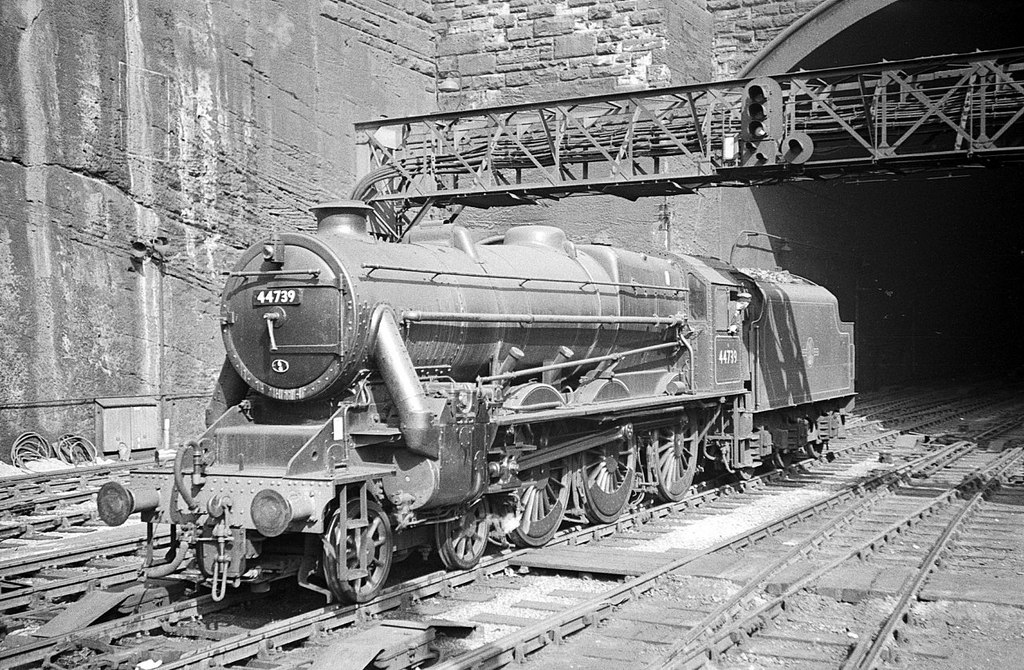 'Black 5' 4-6-0 locomotive 44739 © Alan Murray-Rust :: Geograph Britain ...