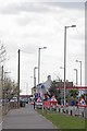 Roadworks on Brentwood Road