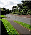 Swan Road and pavements, Pewsey